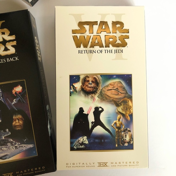 Vintage! Rare! Star Wars Trilogy VHS Box Set, 2000 Lucasfilm LTD - Picture 7 of 15